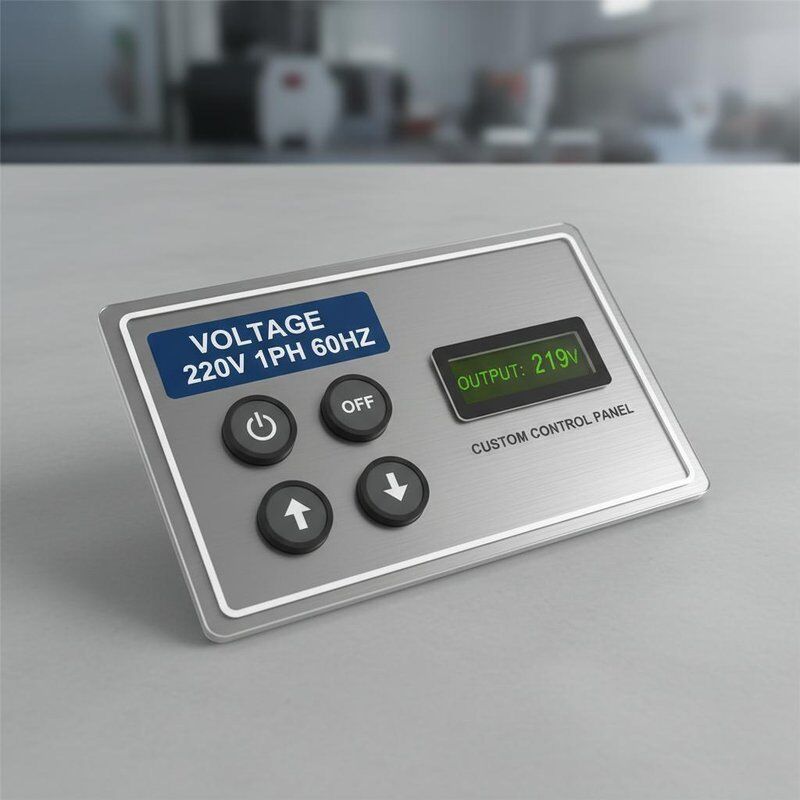 Voltage 220V1Ph60Hz Graphic Overlay Membrane Switch Ideal for Custom Control Panels Providing Operation and Clear Visuals