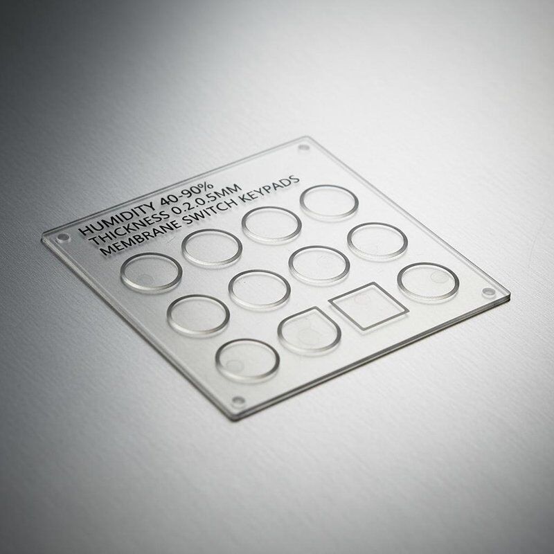 Humidity 40 to 90 percent Keypad Membrane Matrix offering Thickness 0.2 to 0.5 millimeter designed for membrane switch keypads