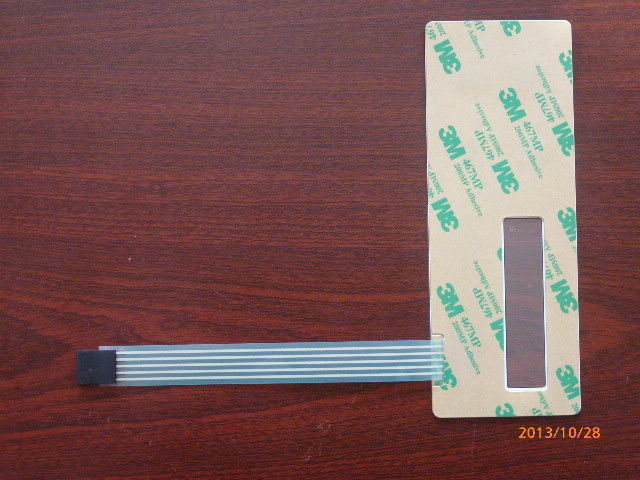 Tactile Thin Film 4 Keys LED Membrane Switch 0.05mm - 1.0mm With LED Window