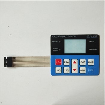 Custom 3M Adhesive Silk Printing Tactile Membrane Keypad